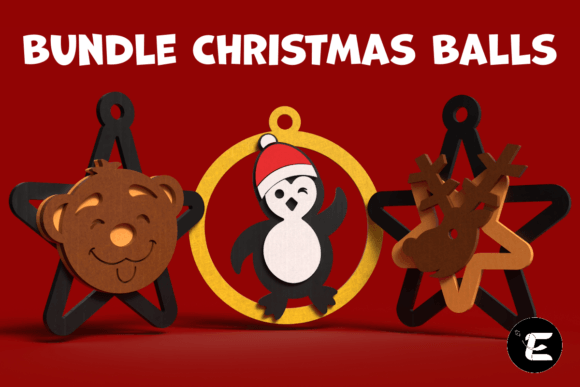 3D SVG Christmas Ornaments Review