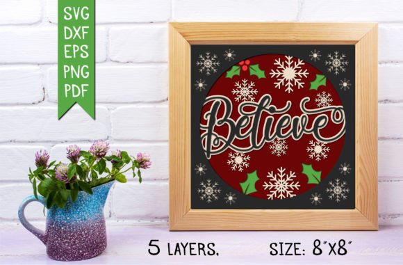 3D SVG for Shadow Boxes: Believe