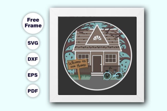 3D SVG House Shadow Boxes Review