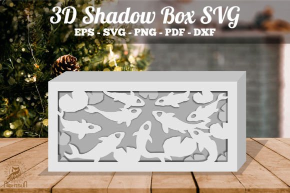 9 Koi Fish 3D Shadow Box SVG Review