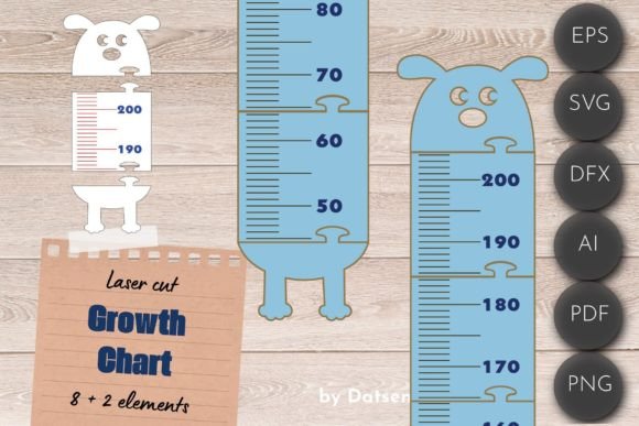 DOG Growth Chart: 3D SVG Shapes Review