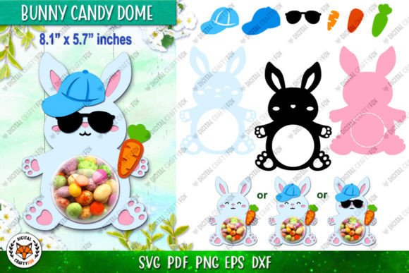 Easter Bunny Boy 3D SVG Shapes Review