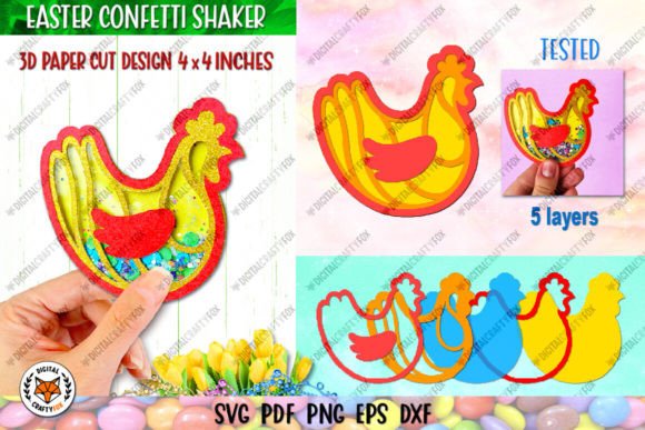 Easter Hen 3D SVG Shapes Review