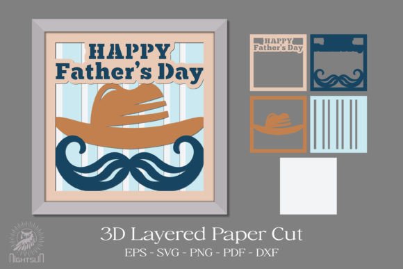 Father's Day 3D SVG Shadow Boxes Review