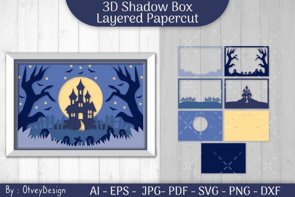 Halloween 3D SVG Shadow Boxes Review