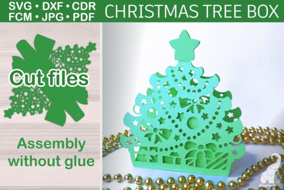 Review: 3D SVG Christmas Tree Gift Box