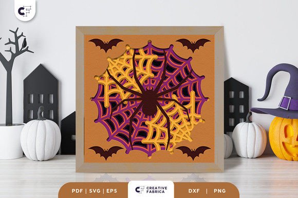 Review: 3D SVG Spider Web for Halloween Design