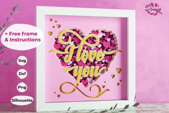 Review: I Love You 3D Shadowbox Heart Design