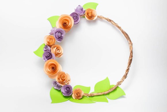 Review: Pink and White Roses Wreath 3D SVG for Spring