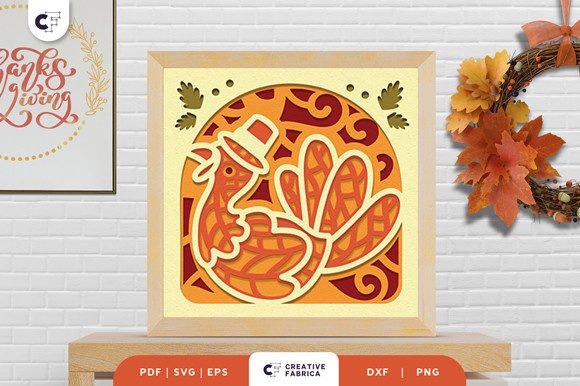 Reviewing a Thanksgiving 3D SVG for Sellers