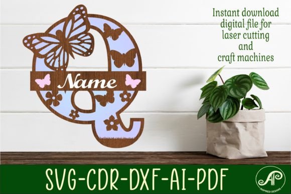 Reviewing the Butterfly Capital Monogram Letter Q SVG