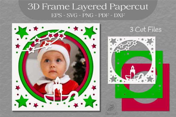 Reviewing the Christmas 3D SVG Frame Asset