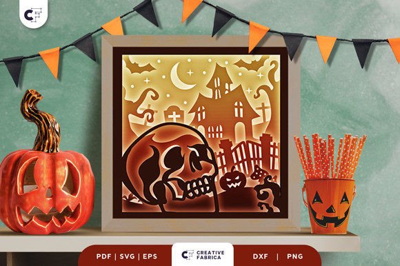 Reviewing the Halloween Skull 3D Paper Cut SVG