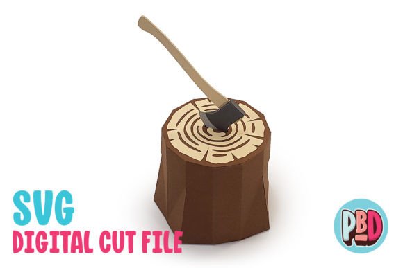 Tree Stump Gift Box: A 3D SVG Shapes Review